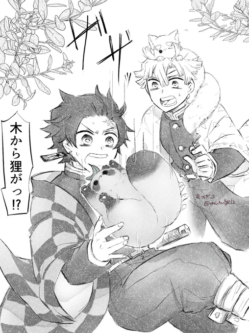 狐と狸の小さい神さま🐾
⚡️「なんで上から??」 