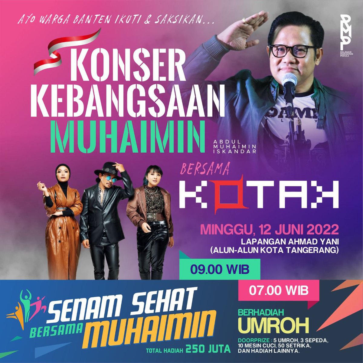 popy_engla's tweet photo. "Konser Kebangsaan"
 "Pergilah para pembenci, hilangkan dendam dan iri hati, politik damai, stop nyinyir dan bullyan, berpolitik dg riang gembra, saatnya berkolaborasi, stop polarisasi"
#apakabarhaters
@cakimiNoW
@halimiskandarnu
@yusradaridesa
@gito_afriendra https://t.co/M6nrkIDlEX