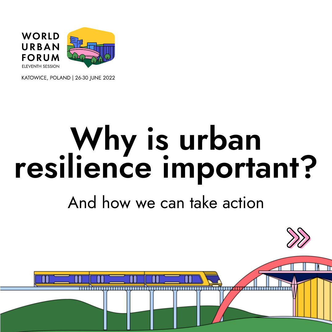 UNHABITAT's tweet photo. Urbanization is set to continue all around the world — from 56% of the world’s population living in cities today, to 60% by 2030 🏙️

#WUF11 will focus on addressing the challenges faced globally by urbanization to create resilient cities.

Register here: https://t.co/Ssoi6fBSbK https://t.co/T1imEy5m4P