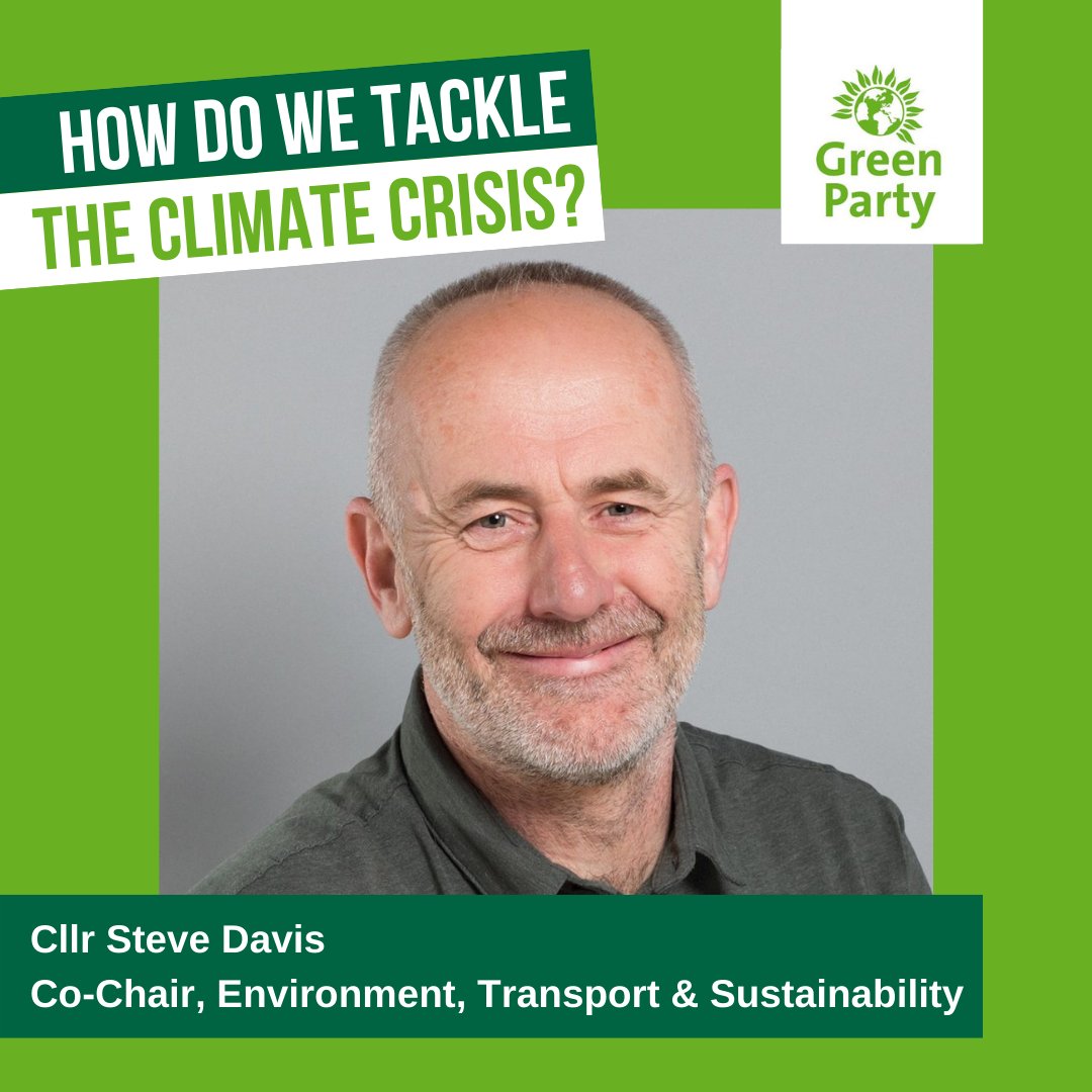 We are delighted to announce our first speaker for 'How do we tackle the climate crisis?' on Friday 15th July is <a href="/BHGreenCllrs/">Brighton & Hove Green Councillors</a> <a href="/WithdeanGreens/">Cllr Steve Davis</a>