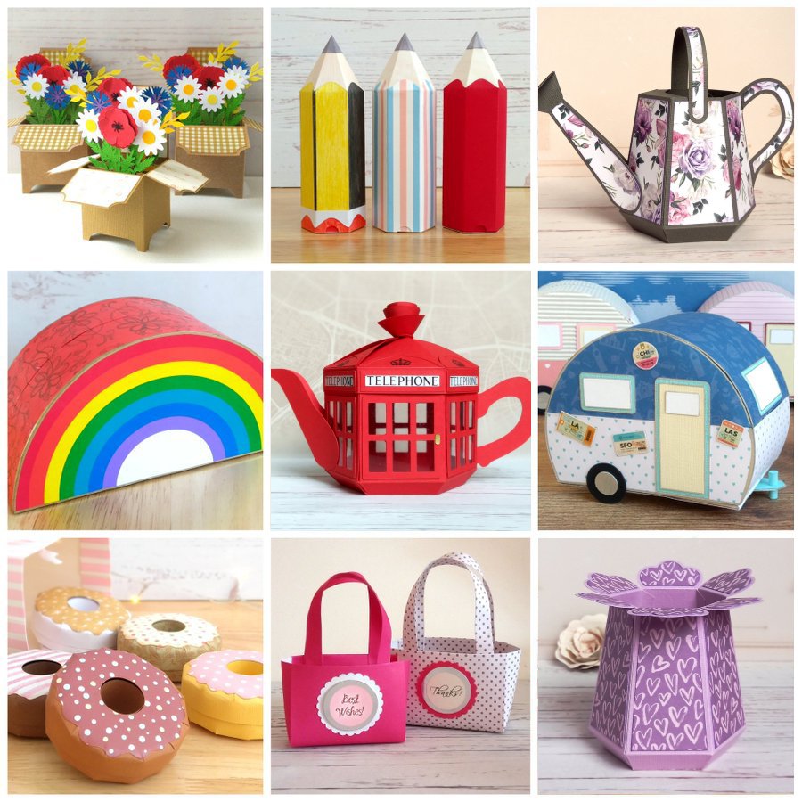 Good morning 🌸 I'm Suzanne, and I design 3D #papercraft templates. I'm also passionate about #upcycling and reducing waste ♻️ #zerowaste #UKGiftHour #UKGiftAM #YouTube ♻️ youtube.com/c/EsselleCrafts
