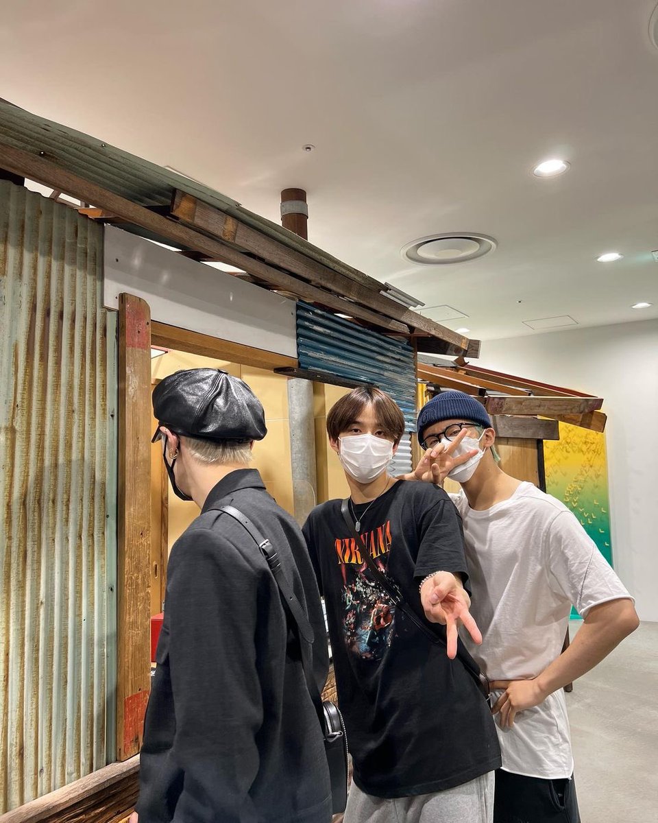 SM_NCT's tweet photo. [OFFICIAL] 220612 #TAEYONG’s Instagram update with #JUNGWOO &amp; #MARK (1)

“Tokyo 2”

#NCT #NCT127 
https://t.co/E11iLocbWT https://t.co/UVLbDcY4qL