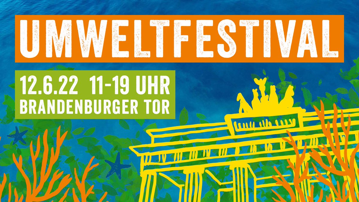 Die ganze Vielfalt des Klima- und Naturschutzes können Sie heute beim #Umweltfestival in #Berlin erleben. Wir sind dabei und erklären, warum die #Endlagersuche ein wichtiges Umweltthema ist. Schauen Sie vorbei, Sie finden uns am Stand 16 von 11:00 - 19:00 Uhr!