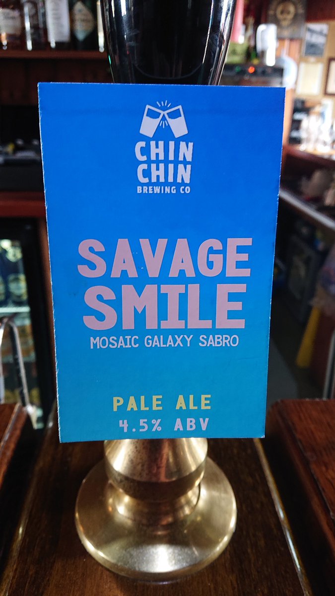Very impressed with this one yesterday, definitely got a hop in it, superb stuff from <a href="/ChinChinBrewing/">Chin Chin Brewing</a> served to perfectlon at <a href="/whalebonehull/">Whalebone Inn</a> 👍😀🍺