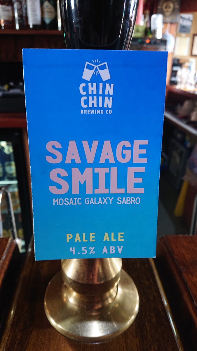 Very impressed with this one yesterday, definitely got a hop in it, superb stuff from @ChinChinBrewing served to perfectlon at @whalebonehull 👍😀🍺