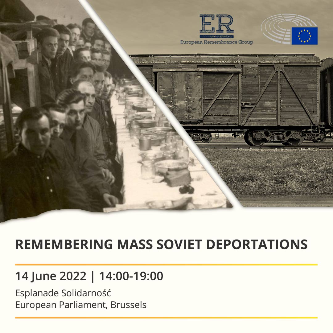 RJukneviciene's tweet photo. Deportations have returned to the European continent.
🇷🇺 has deported more than 1 mln Ukrainians to its territory, including 200,000 children. 
14 June, 2-7 p.m. by @Europarl_EN in Brussels we will honour the victims of Soviet deportations and in 🇷🇺 by reading out their names. https://t.co/fhqta26Wbe