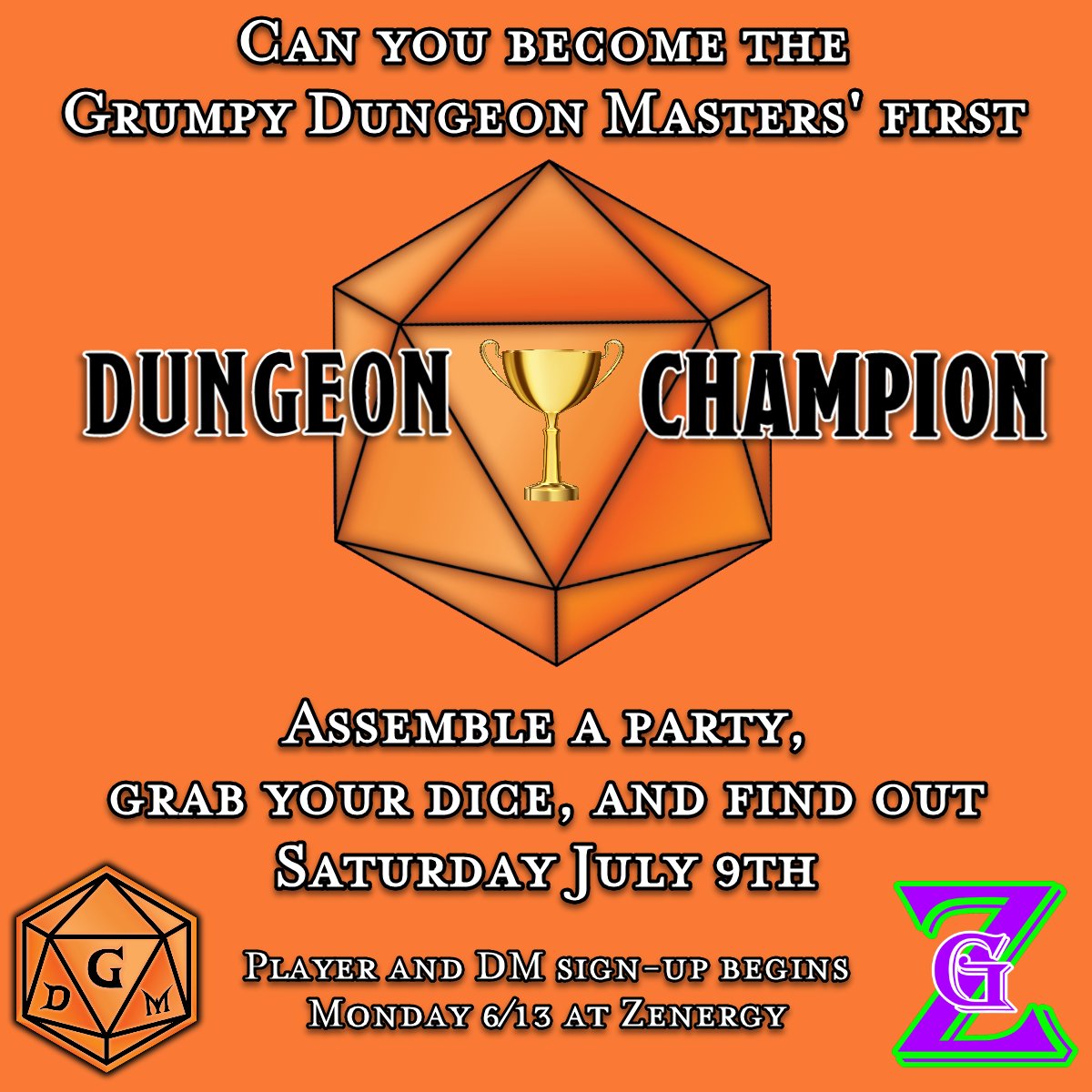 Grumpy_DMs's tweet photo. For our two year anniversary we are hosting a D&D competition. If you are local to Charleston, SC come join us, make a team, or DM. Choice is yours!
More details coming soon.
#anniversary #GrumpyDMs #DnD #dndchallenge https://t.co/sWhUNlSCNH