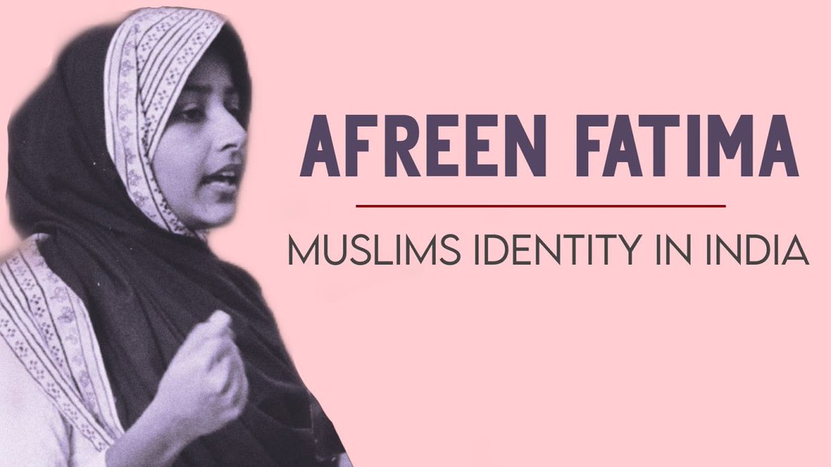 #StandWithAfreenFatima
A student leader
A vocal muslim girl
A fighter for justice 
A fearless personality 
A visionary person 
A best social worker 
A proud daughter 
A dreamer of progressive india