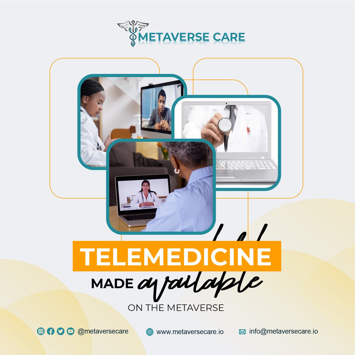Metaversecare's tweet photo. Making #telemedicine a possibility for various communities. With #AI working tirelessly in the background, practitioners can access array of information and offer #telemedicine to all communities near our partner hospitals

#HODL #Crypto #ETH #SundayMorning #JurassicWorldDominion https://t.co/KlFO9Ra19E