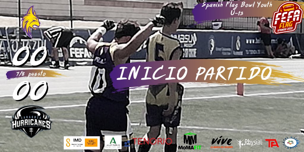 Sevilla_Linces's tweet photo. ¡Comienza el partido por el séptimo puesto contra @ZGZHurricanes 🌪️!

📸 Inma Adame

¡Somos Sevilla, somos Linces!

#SevillaLinces #SpanishFlagBowl2022 #FlagFootball #EnjoyFútbolAmericano https://t.co/np9B66m7nZ