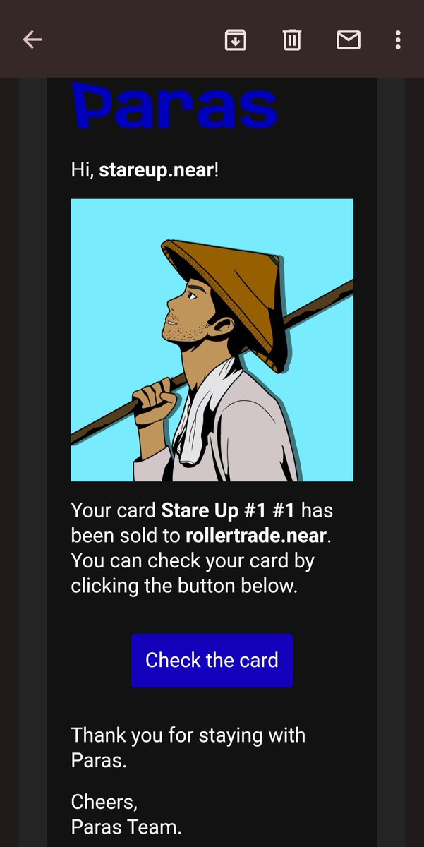 stare_up's tweet photo. The first Collector who bought Stare Up🤩 "rollertrade.near" receives a random SU Outline for Appreciation. Thank You and Congratulations!!🎉🥳

🔗https://t.co/QXqlSF3dyX

#NearCollector #NearNft #NFTCommmunity #StareUp https://t.co/ojmCv6q4yB