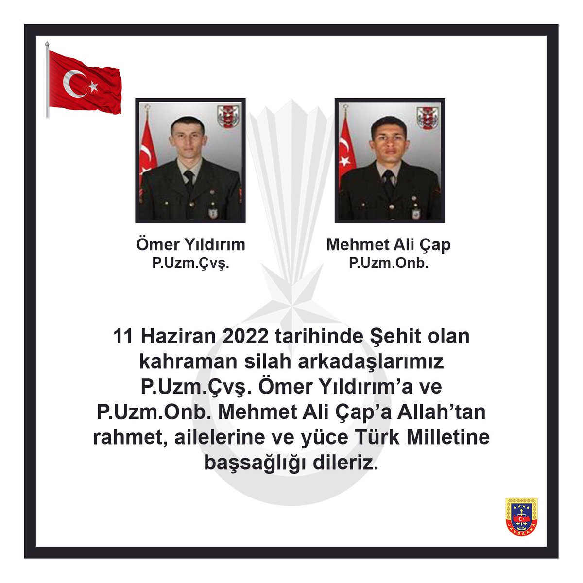 Başımız sağ olsun.🇹🇷