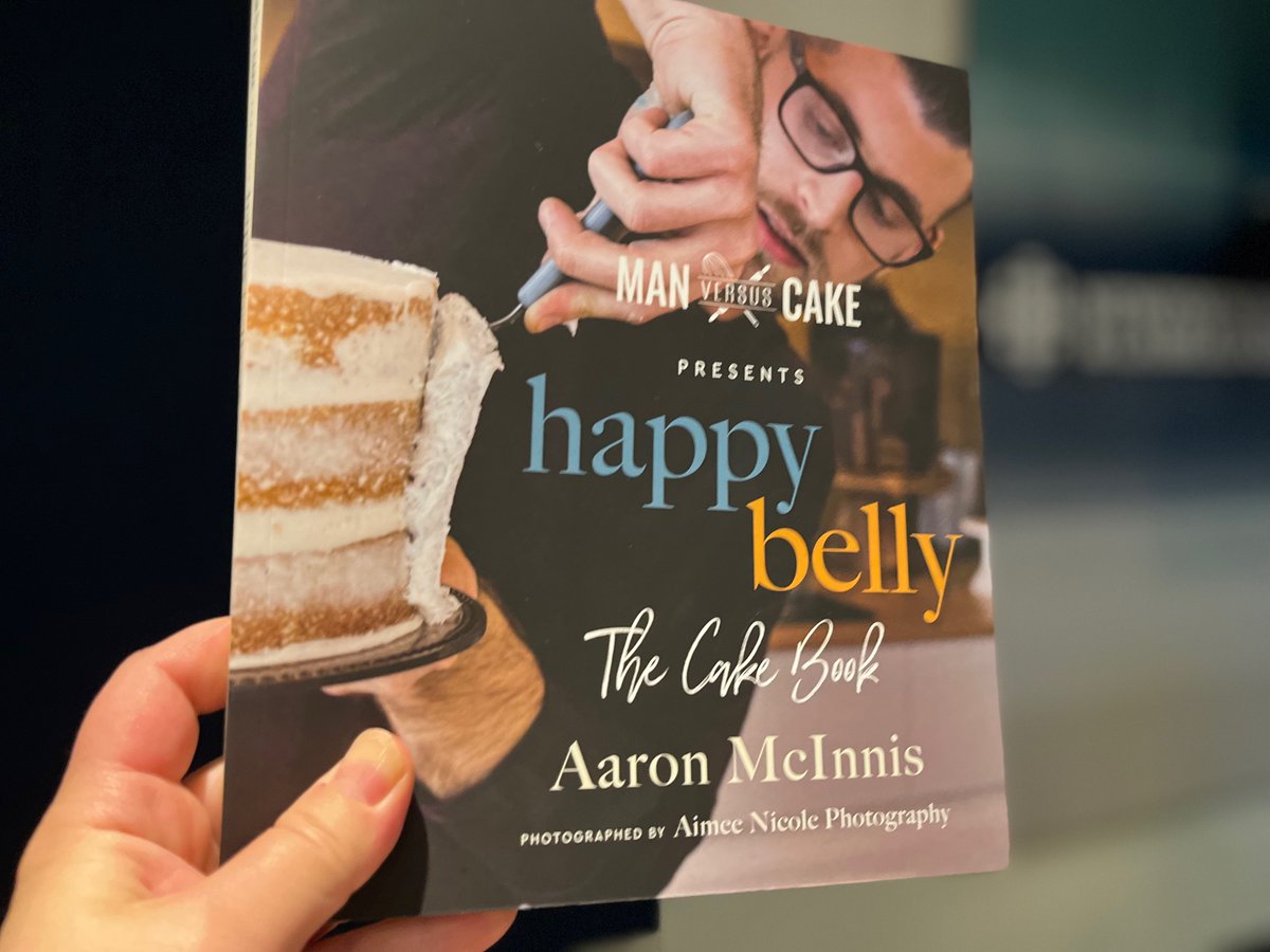 CBCNL's Weekend AM (@cbcwam) on Twitter photo Mmmm cake...we're going to give this recipe book away this morning! <a href="/BreakwaterBooks/">Breakwater Books</a> @man_versus_cake <a href="/CBCNL/">CBC Newfoundland and Labrador</a> Mmmm cake...we're going to give this recipe book away this morning! <a href="/BreakwaterBooks/">Breakwater Books</a> @man_versus_cake <a href="/CBCNL/">CBC Newfoundland and Labrador</a>