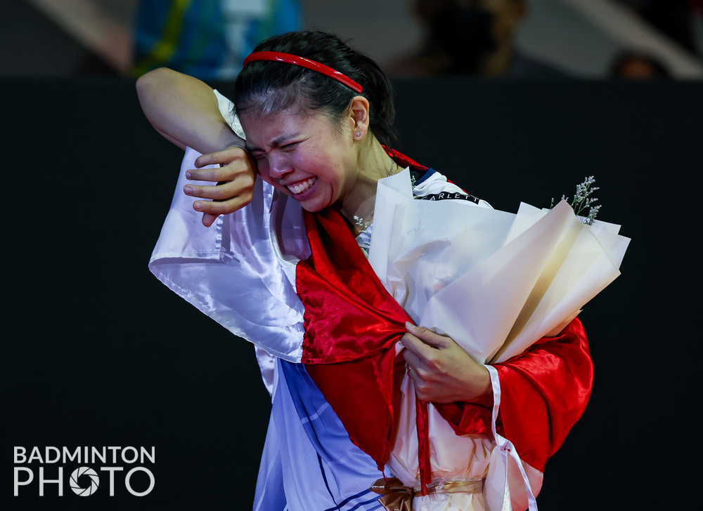 badmintonupdate's tweet photo. We'll miss you on court, Greysia Polii 😢❤️

📸 Badminton Photo https://t.co/qyYxQU7Zby