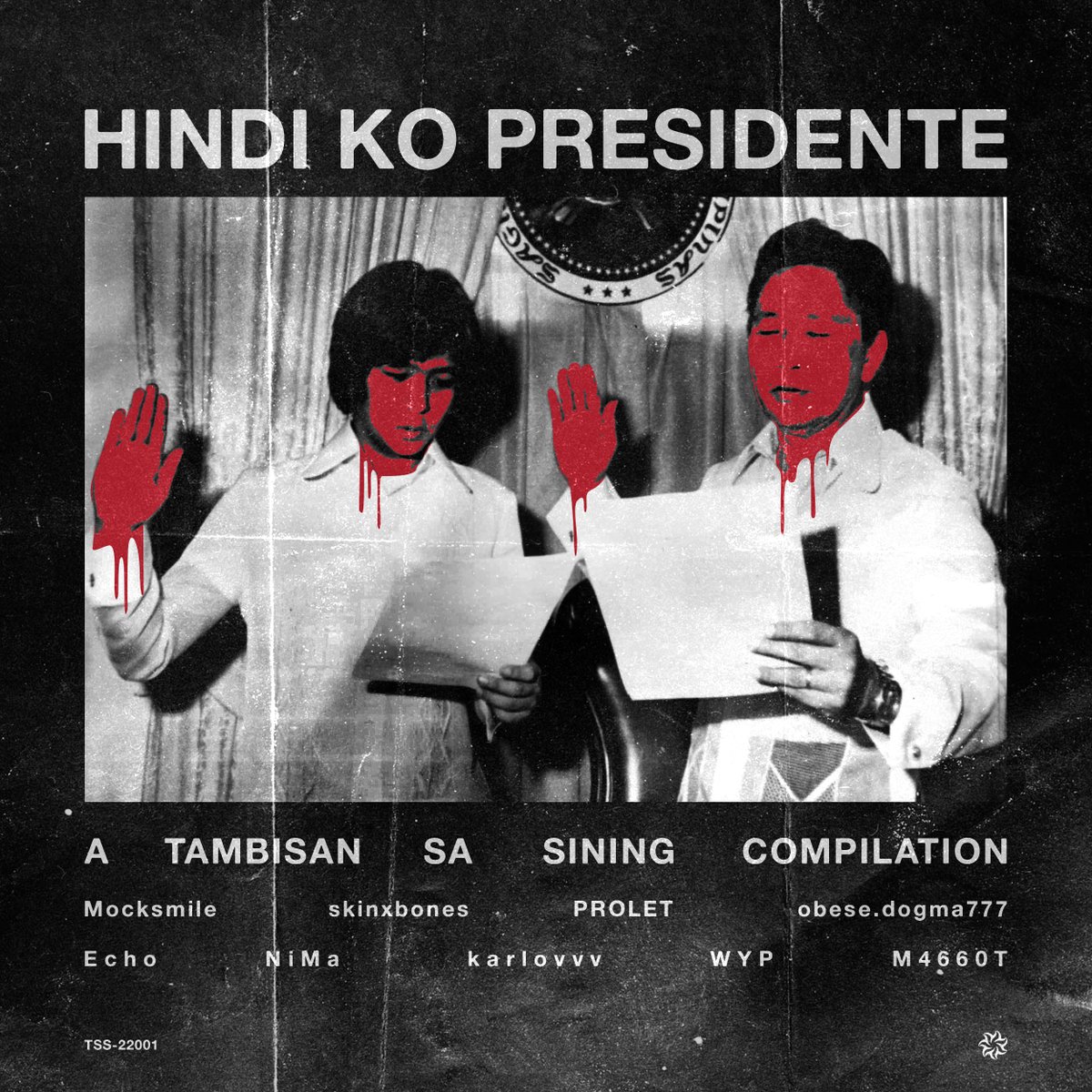TAMBISAN_1979's tweet photo. TAMBISAN SA SINING COMPILATION 1: HINDI KO PRESIDENTE

feat. WYP, M466OT, obese.dogma777, karlovvv, Arkibong Bayan, NiMa, Echo, Mocksmile, skinxbones &amp; PROLET

MARCOS-DUTERTE, ITAKWIL AT LABANAN!

STREAM: https://t.co/2OY5XJfhOP https://t.co/y0fBjNbXw5