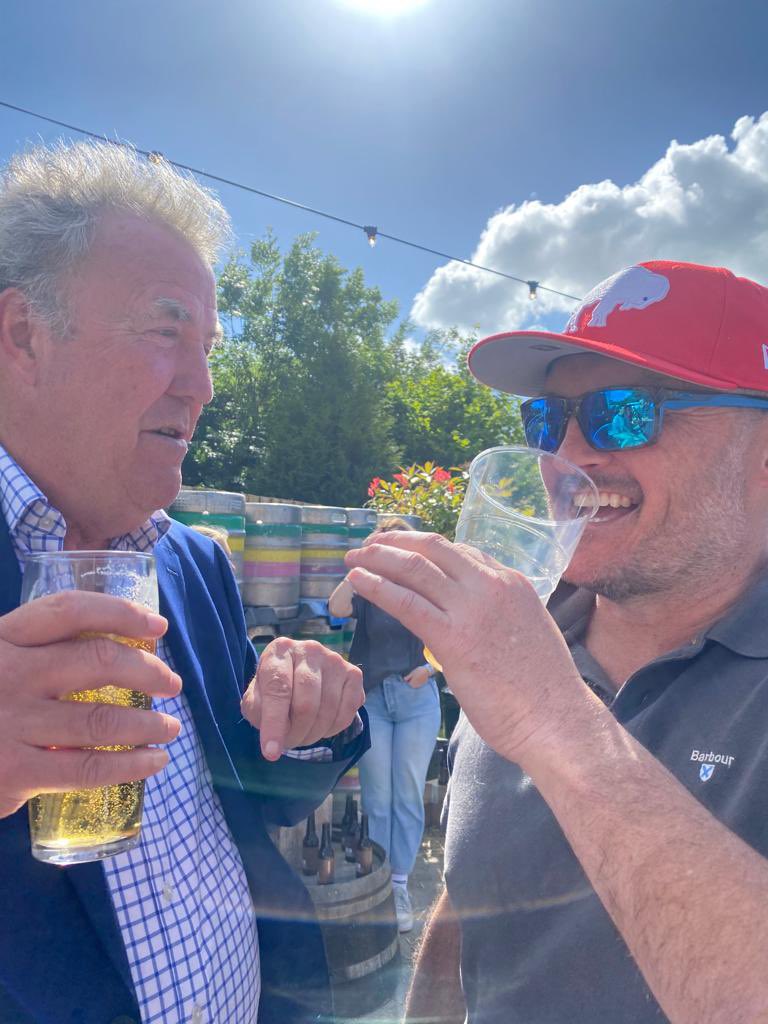 Fitzy_S's tweet photo. Top time at the hawkstone session launch. Clearly I wasn’t trusted enough #PlasticGlass @JeremyClarkson https://t.co/R8EoA2yMh5
