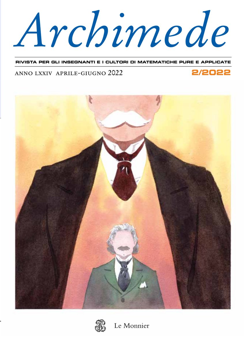 Numero monotematico di Archimede tutto dedicato alla dimostrazione. Lo sapete vero che per averlo in versione cartacea dovete abbonarvi ad Archimede immediatamente? Tutte le informazioni (e qualche anticipazione) le trovate qui: 
maddmaths.simai.eu/didattica/arch…
Buona lettura! <a href="/Mond_Edu/">Mondadori Education</a>