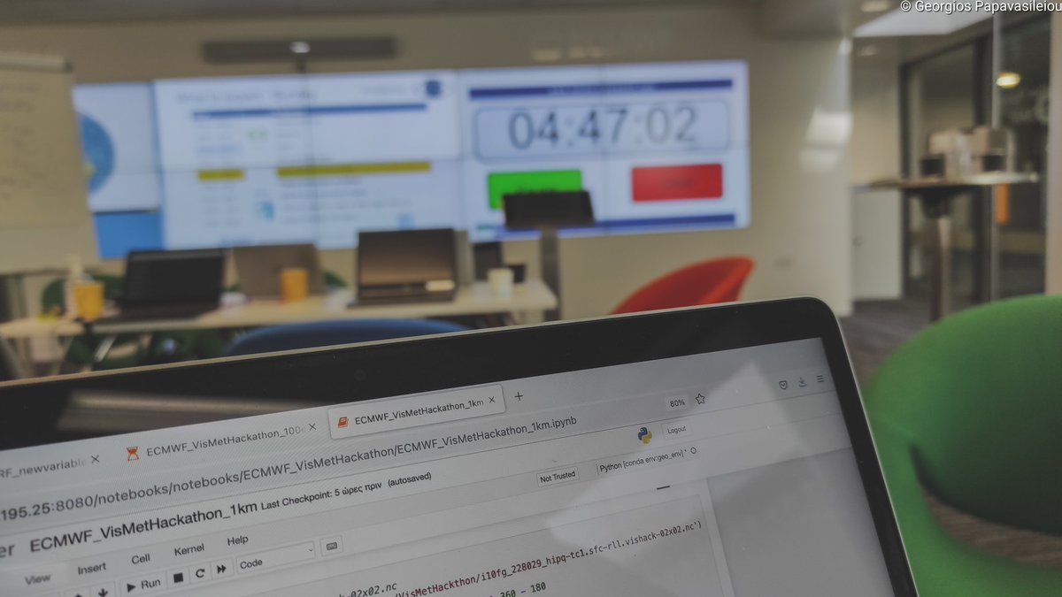 PapavasileiouWX's tweet image. Less than 5 hours to the end of the #VisMetHack. 

Team #ParallelUniverses 

@ECMWF