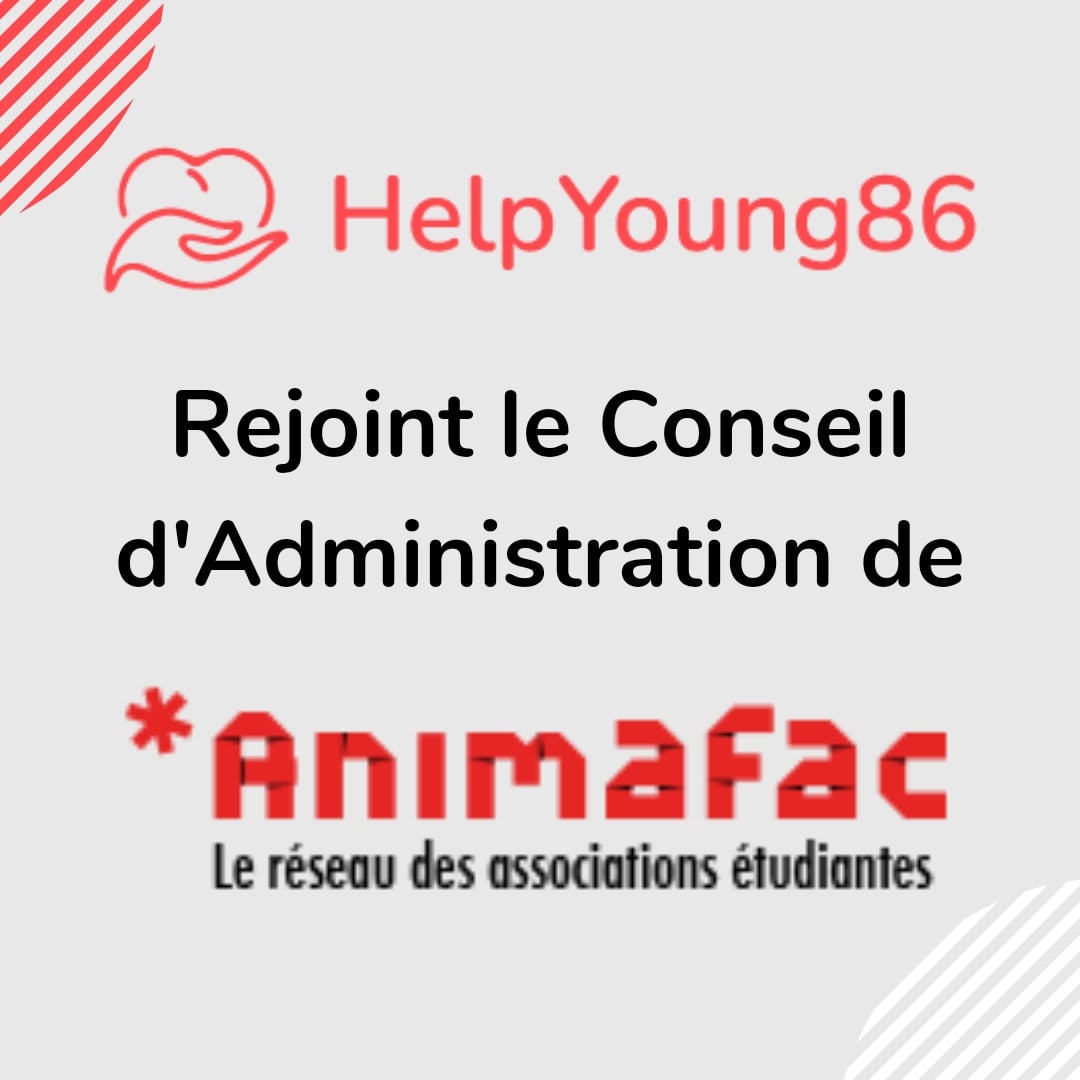 <a href="/helpyoung86/">HelpYoung86</a> est fière de vous annoncer ça nomination au conseil d'administration d'@animafac