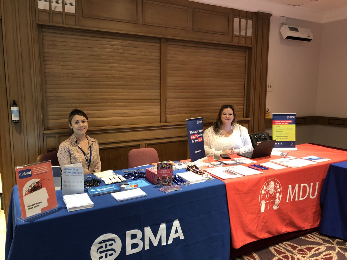 hospitalcharity's tweet photo. Roll up roll up! Come on over to Mickleover Court Hotel for the Junior Doctors Wellness Conference. Free goodie bags, cookies and hugs from Oscar the dog @drsammills @UHDBTrust https://t.co/OFkmaohGjg