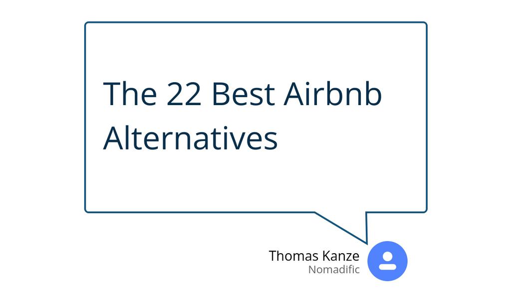 nomadific's tweet photo. There are many Airbnb alternatives that can offer better prices, more amenities, or different options, like tents and RVs, or – who would have thought it – even housesitting for strangers across the world.

Read more 👉 https://t.co/KSN9iWqQYW

#AirbnbAlternatives #Travel https://t.co/UOOHnT6eCe
