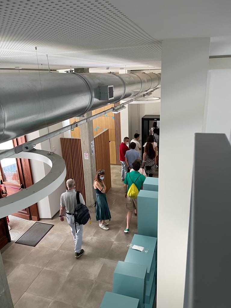 csipiemonte's tweet photo. Bello accogliere le tante persone che ieri hanno visitato #CSINext, aperta per @OpenHouseTorino! 🏠 La nostra nuova struttura #hitech è sede principale del progetto #CTENEXT @twitorino.
#nuovoCSI #yourdigitalpartner https://t.co/FXfzCXl6jw