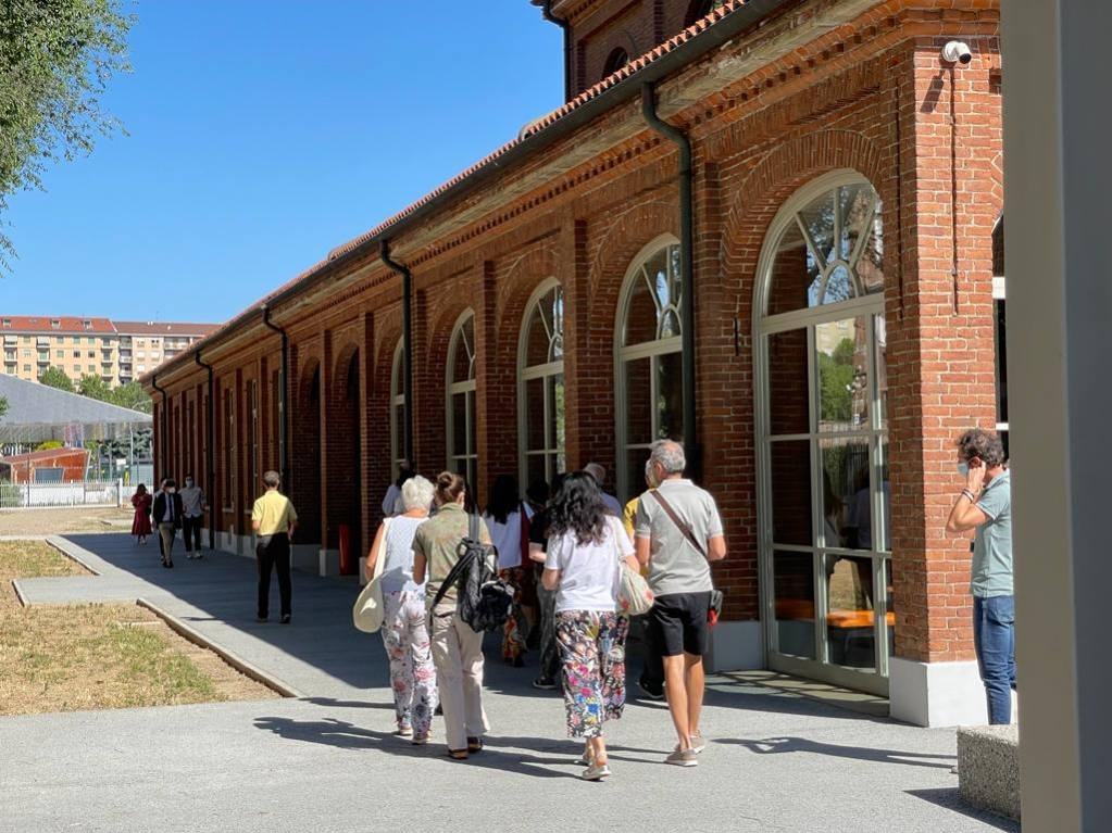 csipiemonte's tweet photo. Bello accogliere le tante persone che ieri hanno visitato #CSINext, aperta per @OpenHouseTorino! 🏠 La nostra nuova struttura #hitech è sede principale del progetto #CTENEXT @twitorino.
#nuovoCSI #yourdigitalpartner https://t.co/FXfzCXl6jw