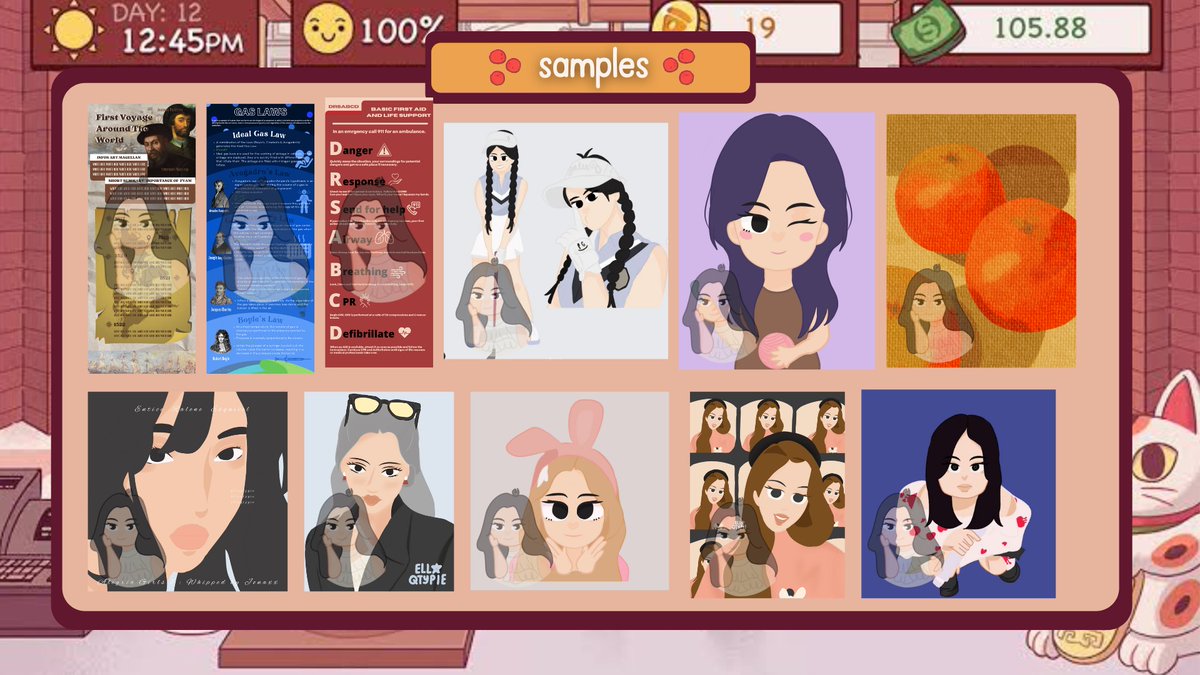 ☆ﾟ°˖* ᕕ( ᐛ )ᕗ hello ! i am ella &amp; i'm open for commission !! i'm lf clients and also selling premium accounts &amp; ebooks

𓂋 creative comms &amp; write ups
𓂋 read comms sheet &amp; dm me for inquires
𓂋 proofs #ellaqtypiehelps &amp; also linked in my automated message