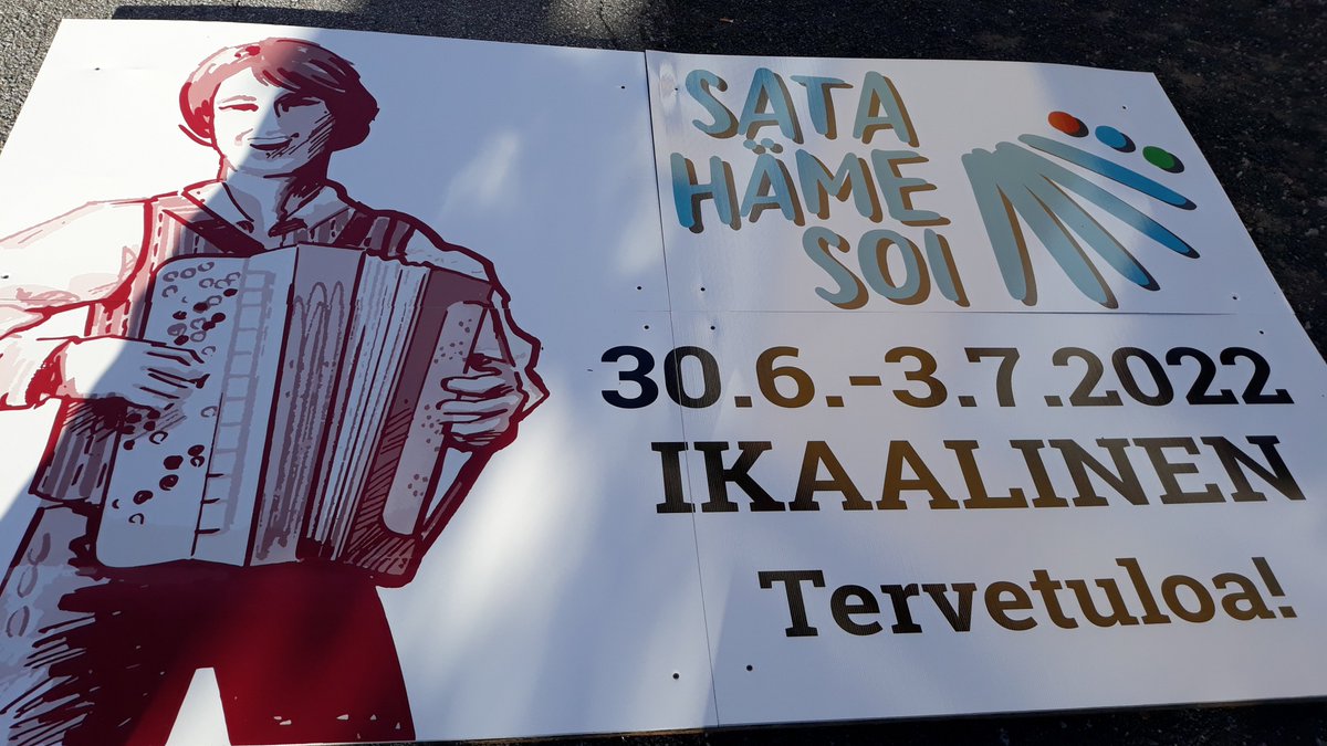 Tänä aamuna #Ikaalinen #Festivaalipuisto näytti aurinkoiselta. Vajaan kolmen viikon päästä soitto soi ja juhlat ovat päällä!

Koko viikko touhotettu #SataHämeSoi-festivaaleja tulille. Tutustu ohjelmaan ja varaa lippusi! Sydämellisesti tervetuloa!

satahamesoi.fi