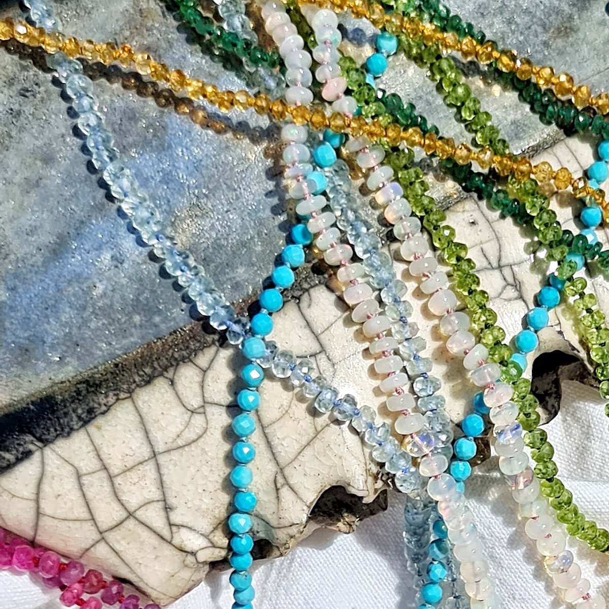 JewelleryElizaB's tweet photo. Our summer collection is coming to you soon. One thing is for sure, it's full of colour!

Be the first to know when it launches and subscribe to our newsletter for great deals.

In the meantime, enjoy the sunshine ☀!

#collectionsneakpeek  #styleblogger #beadnecklaces https://t.co/p6MroCoQe9