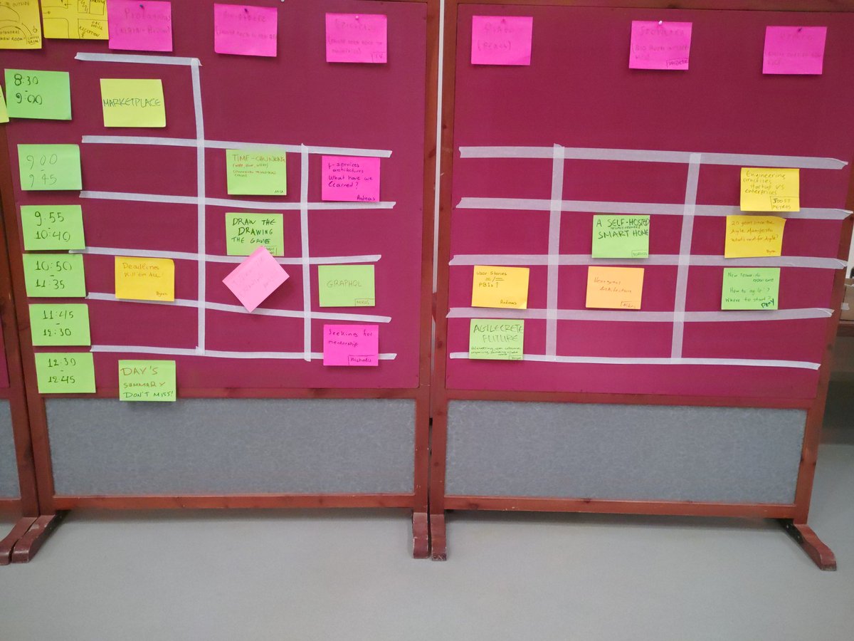 AgileCrete's tweet photo. Day 3/3!!

After a night with Cretan music and dancing and sessions that lasted till the early morning hours, time for the last sessions of this year's Open Space!! https://t.co/ciS0JyPIi7