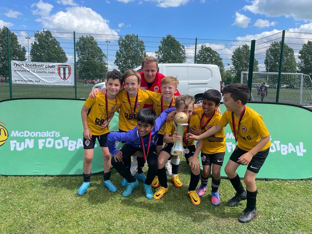 Thank you to our friends <a href="/ryanfc1995/">Ryan FC Official</a> for a great tournament yesterday and well done to my boys on a deserved win 🏆👌🏻☀️