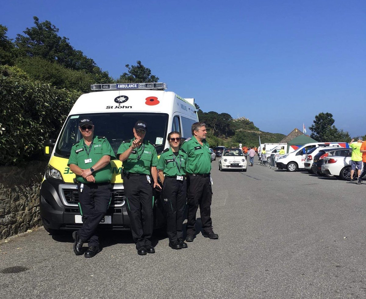 SJARS_Guernsey's tweet photo. Well done &amp; thank you to everyone who took part in the @SRIslandWalk yesterday. 

This year St John Ambulance Guernsey was one of the nominated charities, so we really appreciate your support.

As ever our dedicated volunteers were also on duty along the route.

#CaringForLife https://t.co/SkL3aU13NT