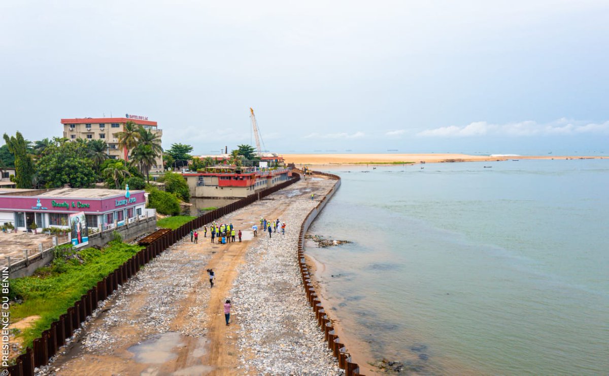 gouvbenin's tweet photo. Travaux de construction de la Corniche Est de Cotonou : Le rêve prend déjà corps

https://t.co/qxV5YYHkTS https://t.co/1OfsxRTjCF