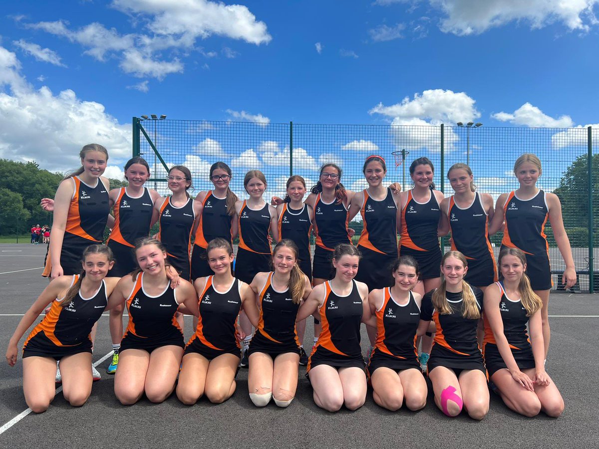 RushmoorNetball's tweet photo. Super proud of these girls both U14 and U16s securing regional netball for the 22/23 season. Well done to all coaches, players and parents for pushing through a hot day to get the job done! 🧡🧡🧡 https://t.co/t6INX0kEgp
