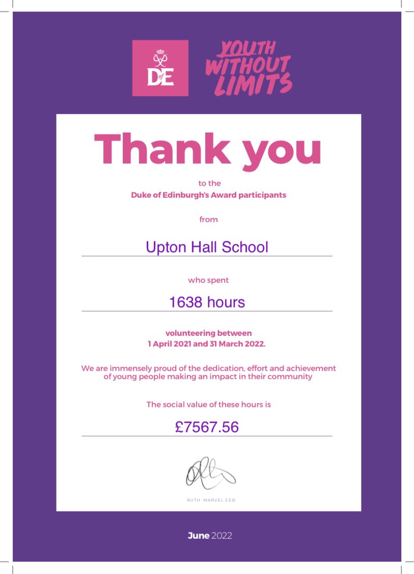FcjHall's tweet photo. Congratulations to our DofE participants. Your contribution to the community is exemplary! Well done!! #commitment #dedication #companionship @uptonhallfcj https://t.co/5B2F7PSnEV