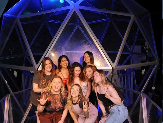 So collectively we had a ballerina, a teacher, a bitch in pursuit of a masters degree, actors, dancers<a href="/tag/coronavirus"class="tags"><span>#coronavirus</span></a>