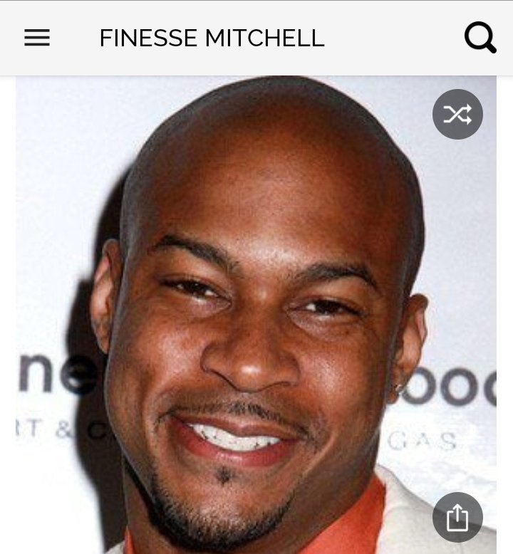 Happy birthday to this great comedian.  Happy birthday to Finesse Mitchell 