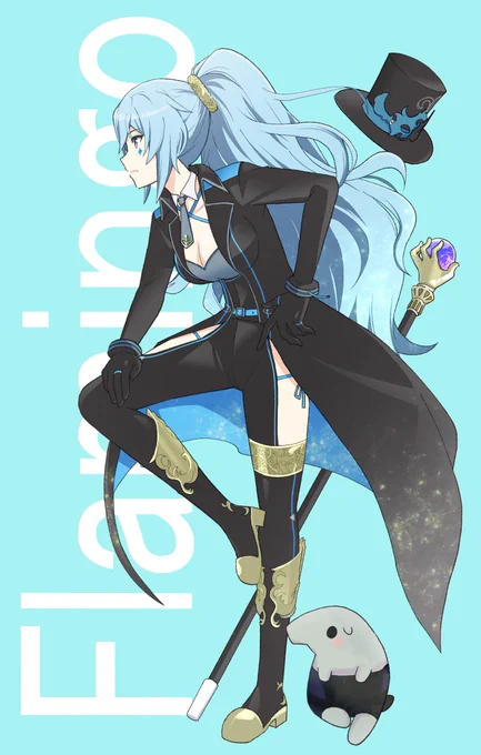 フラミンゴ
 #夢境画廊 #リクム夢の日記念 