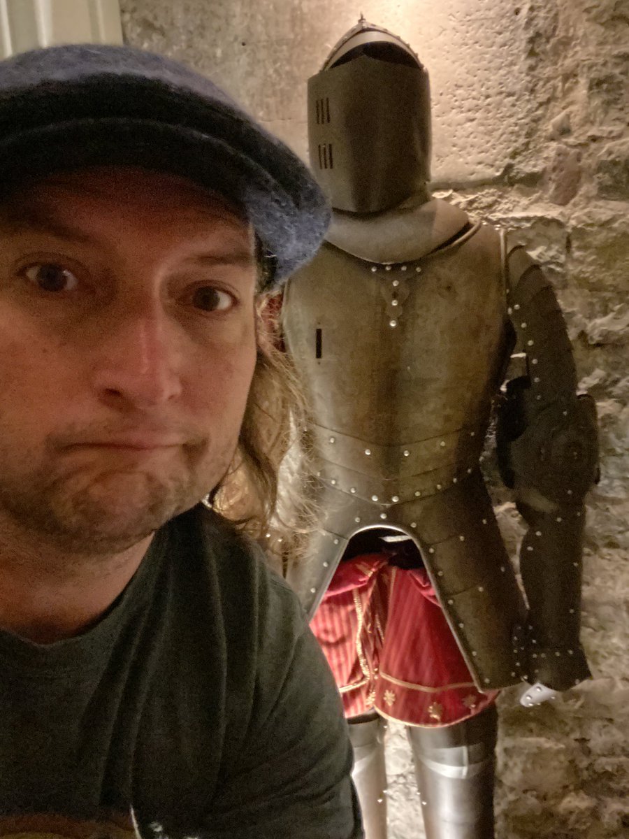 This suit of armor genuinely just made me Scooby Doo jump. Ireland’s haunted in the best of ways…