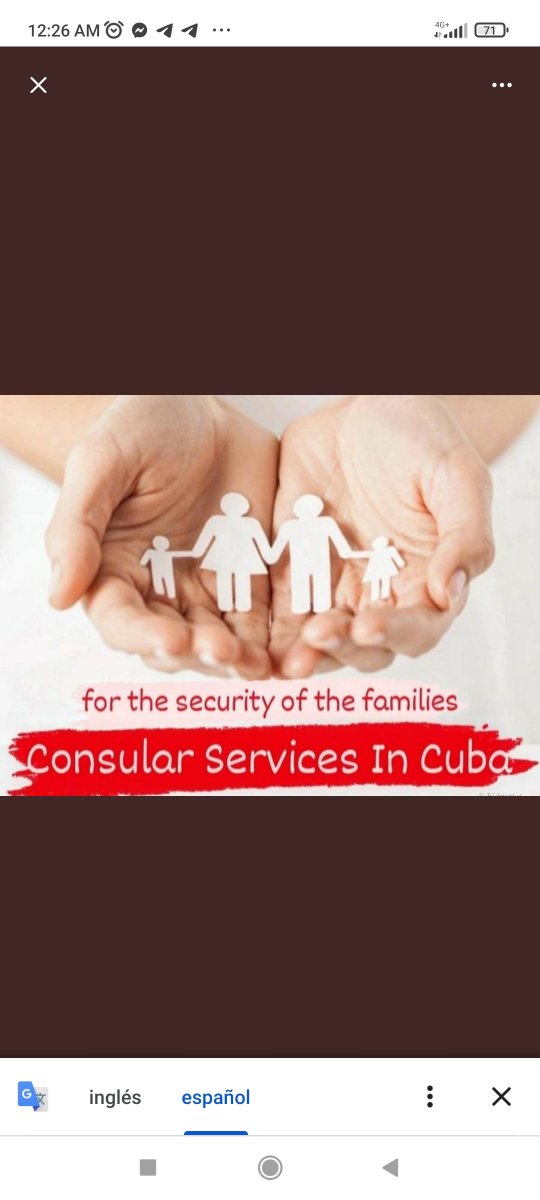 👪👪👪👪 👪👪👪👪👪👪👪👪Las familias necesitamos que se reactiven todos los servicios en la Habana.
👪👪👪👪👪👪👪👪👪👪👪👪
#CFRP
#ConsularServicesInCuba
#NomoreGuyana 
#FamiliesBelongTogether