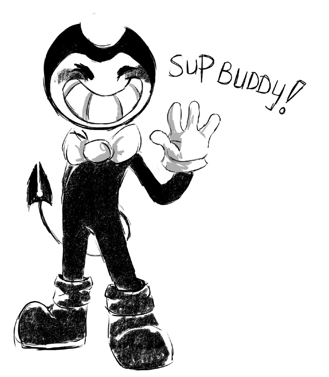 Just bendy saying hi
#Bendy_and_the_ink_machine #BENDY #bendandtheinkmachinefanart
#bendyart