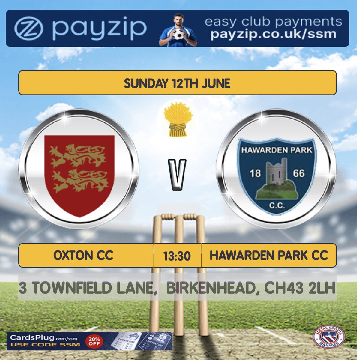 The ladies are on their travels today as we take on <a href="/OxtonLadiesCC/">Oxton Ladies CC</a>  Away with a 1:30pm start.

#CWCL #WomensCricket #UpTheSauce