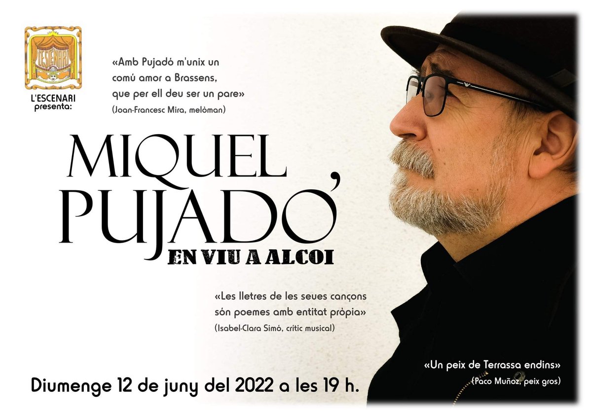 CompanyStas's tweet photo. 1hV #ReggaeperXics Vic
Cor Lianna i @IsaakAguil al castell de Paborde La Selva del Camp
2/4 de 6hV bureo a la placeta l'església Llucena
7hV @MIQUELPUJADO a l'Escenari Alcoi https://t.co/Ekmu06tJJh