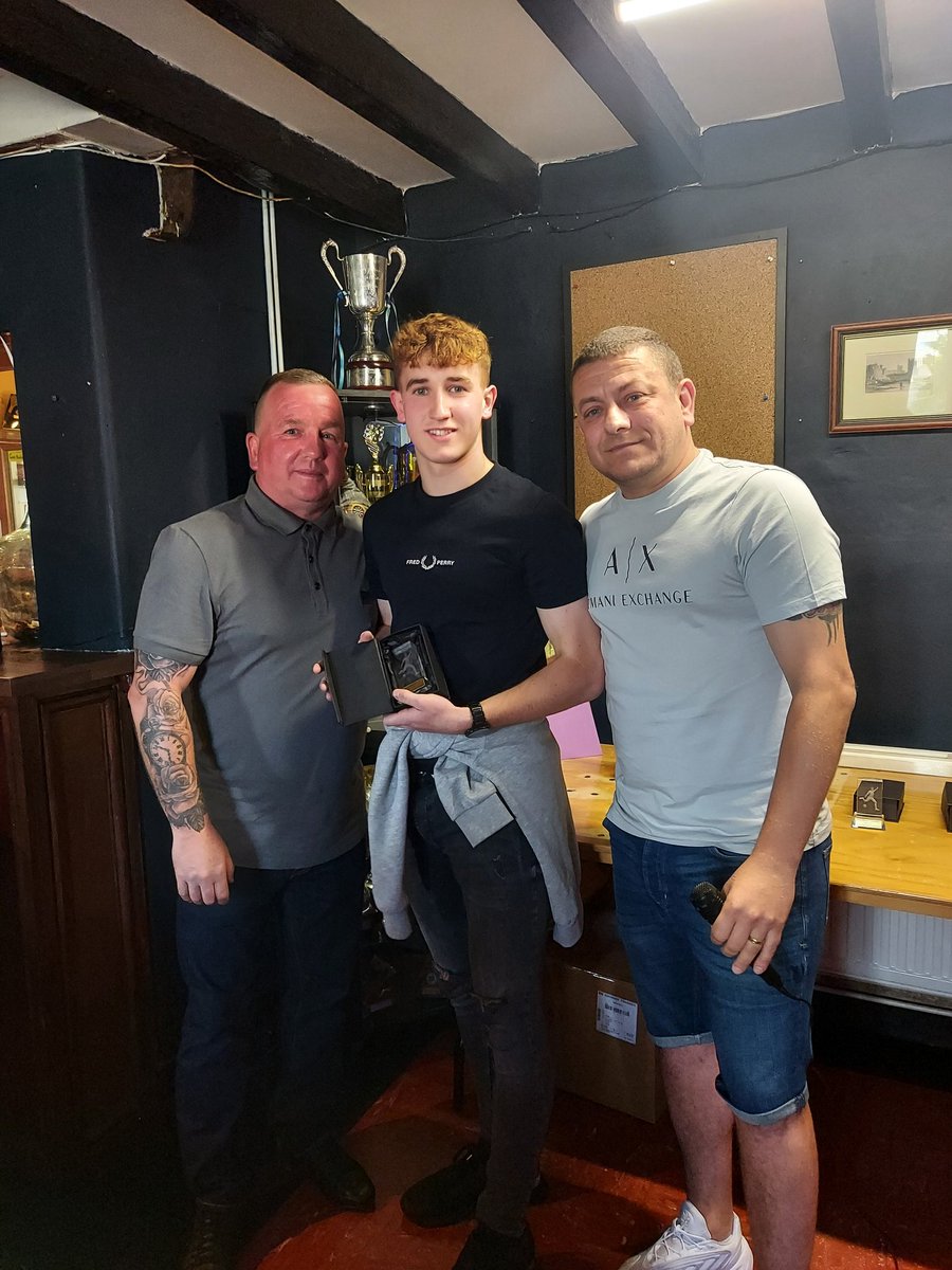 Young player of the season Lewis Williams