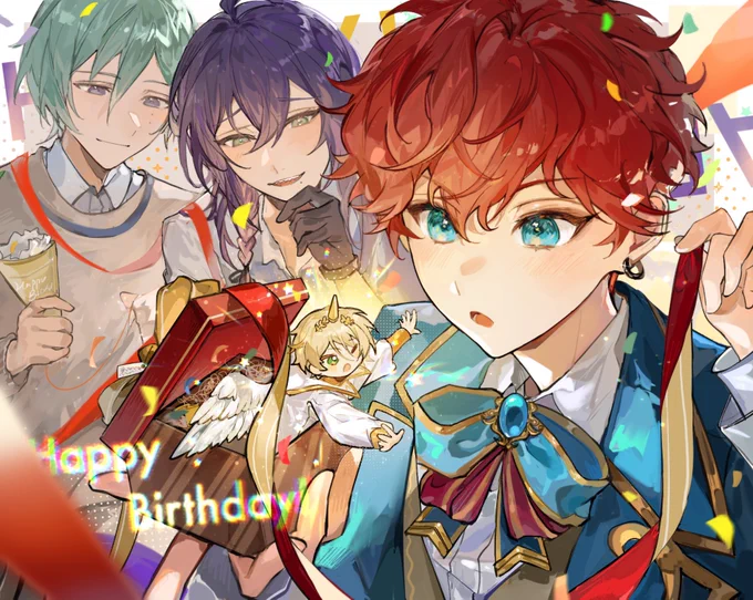 ♠️❤️
♦️♣️
🌟ALKALOID 全員の誕生日🌟
  2021-2022 