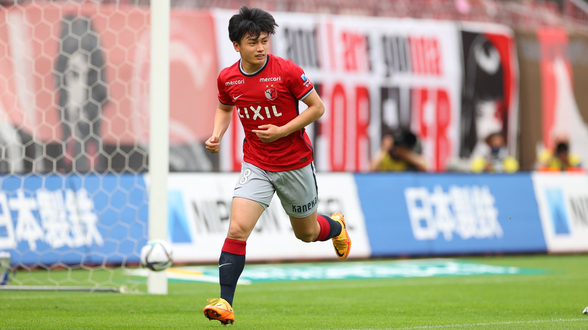 新品未使用　鹿島アントラーズ サッカー日本代表 上田綺世 ユニフォーム 消費税無し 2021年 上田綺世 メルカリ - 鹿島アントラーズ
