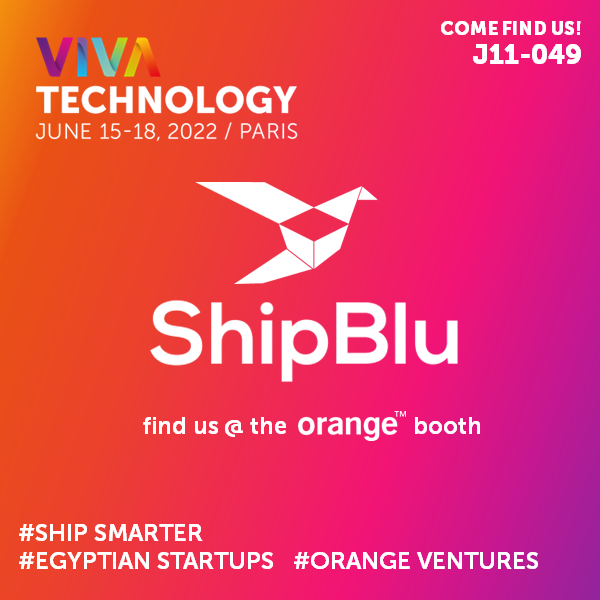 <a href="/_shipblu/">ShipBlu</a> is participating as an exhibitor at the <a href="/orange/">Orange</a> booth with <a href="/orange_dv/">Orange Ventures old account</a> at @vivatech 2022! We would love to meet with you if you're there!

<a href="/_shipblu/">ShipBlu</a> is redefining the ecommerce shipping and fulfillment experience in Egypt, we would love to tell you more about it!