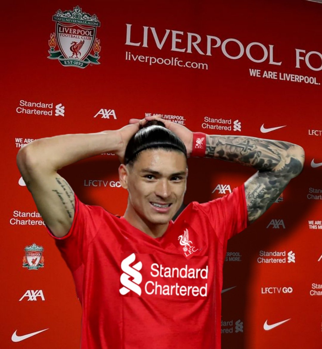 YNWArt1's tweet photo. Welcome to Liverpool! 👍
#darwinnunez #Nunez #LFC #Liverpool #YNWA #Benfica #Darwin https://t.co/BlMPc9o4bV