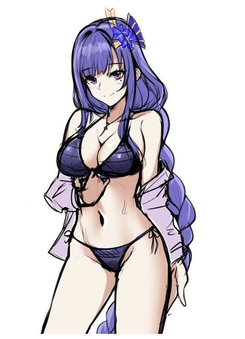 雷電将軍🏖️
#原神 #GenshinImpact 